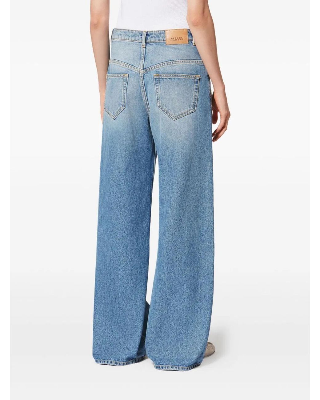 Isabel Marant Blue Pantalone Lemony