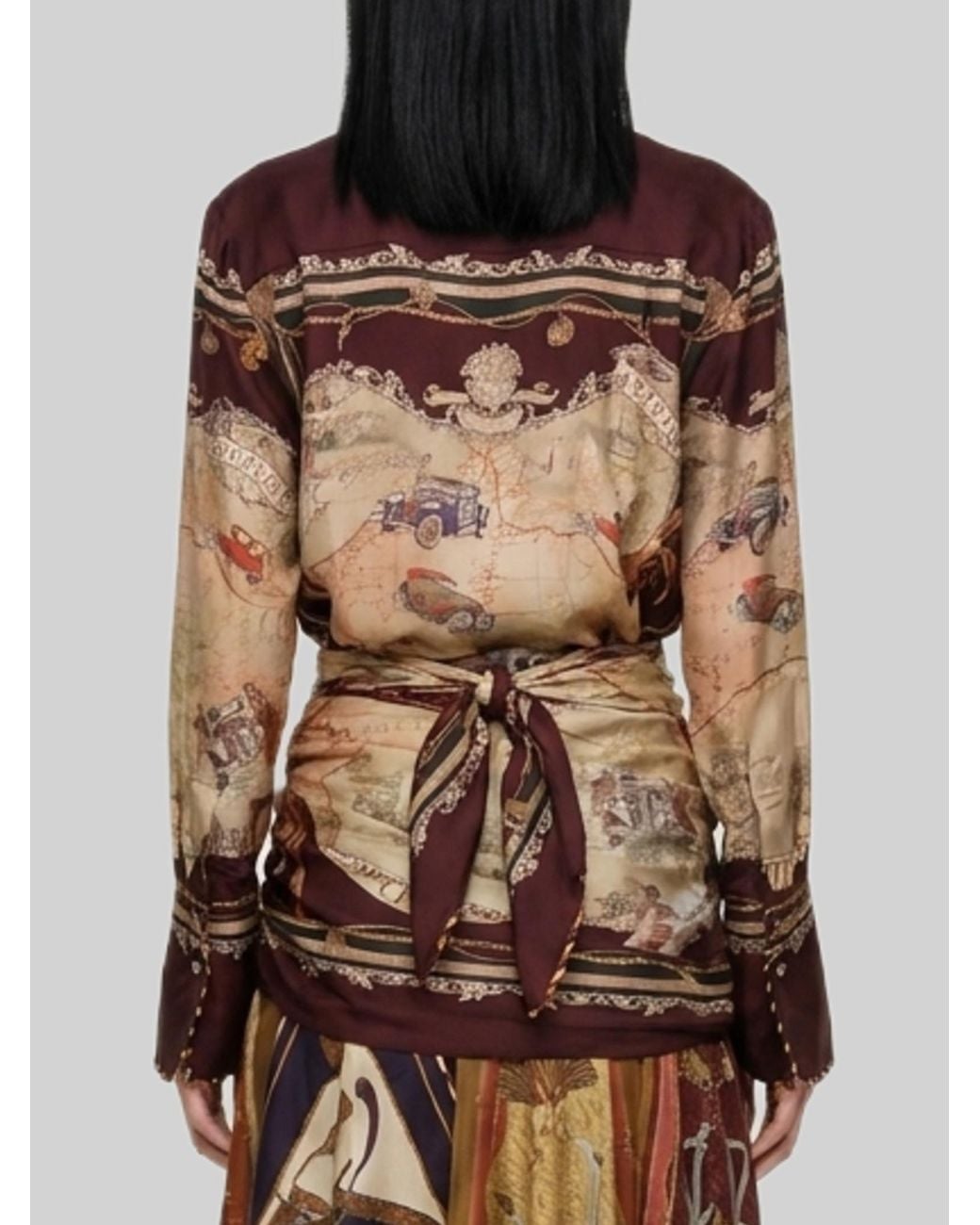 Zimmermann Brown Valiant Twill Shirt