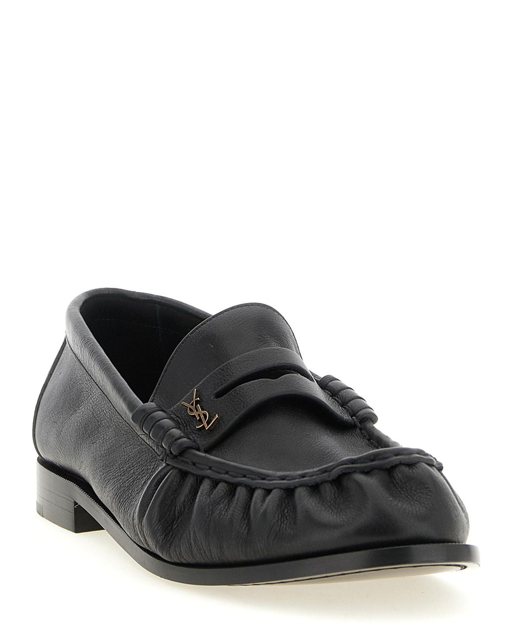 Saint Laurent Black 'Le Loafer' Loafers for men