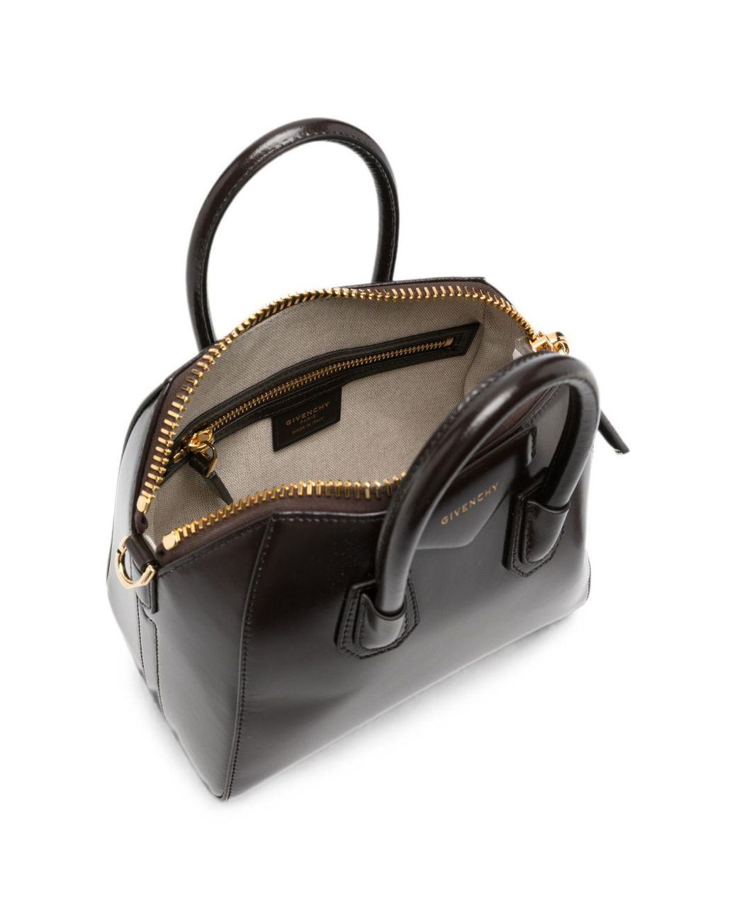 Givenchy Black Antigona Mini Box Leather Bag
