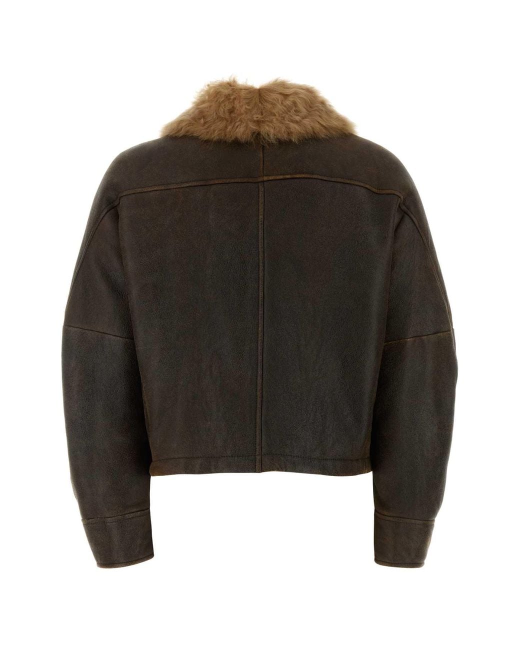 Brunello Cucinelli Black Fur Jacket