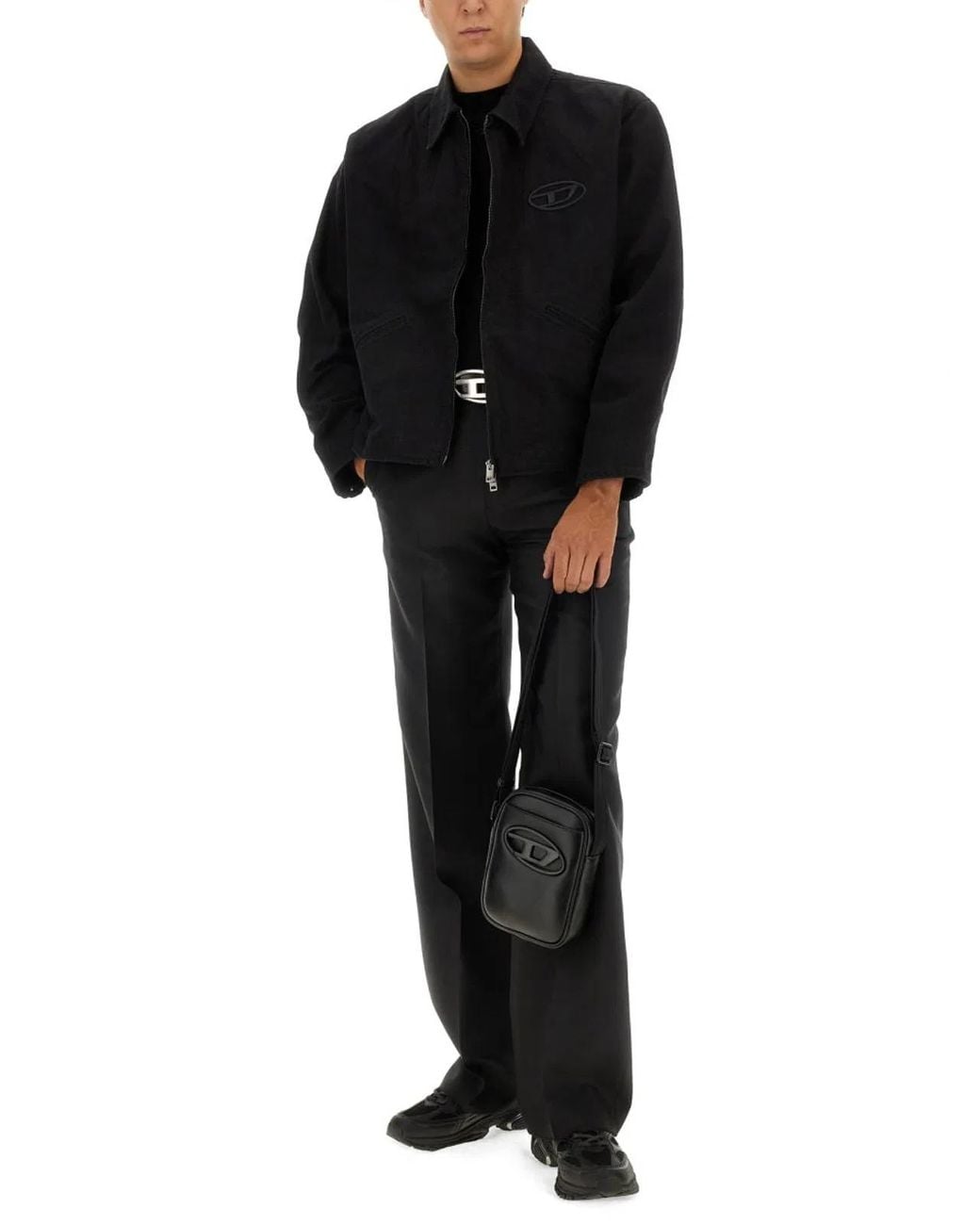 DIESEL Black Sweaters for men