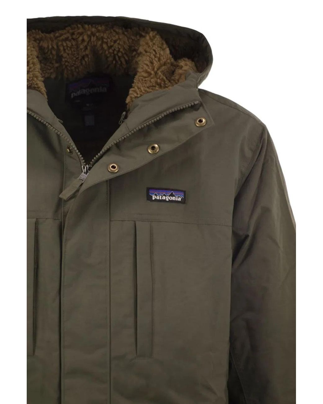 Patagonia Green Recycled Nylon Hooded Insulated Parka for men