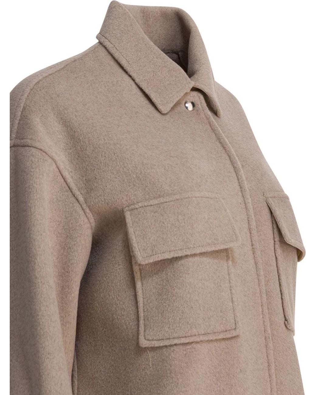 Semler Brown Polyester Rayon Jacket