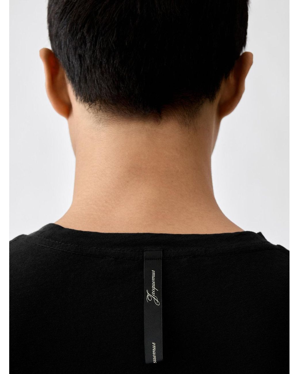 Jacquemus Black Le Tshirt for men