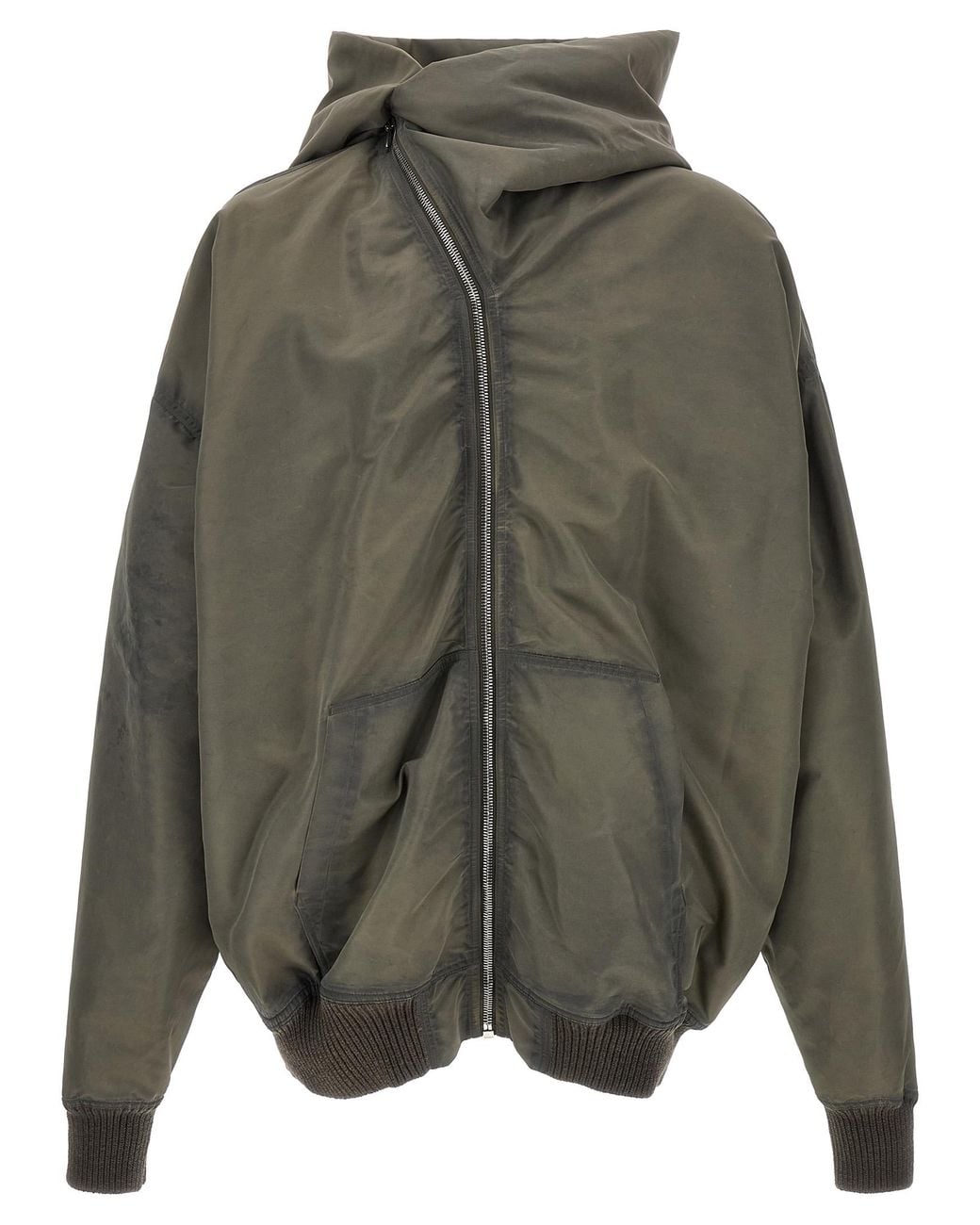 Rick Owens Gray 'Mountain Hun' Jacket for men