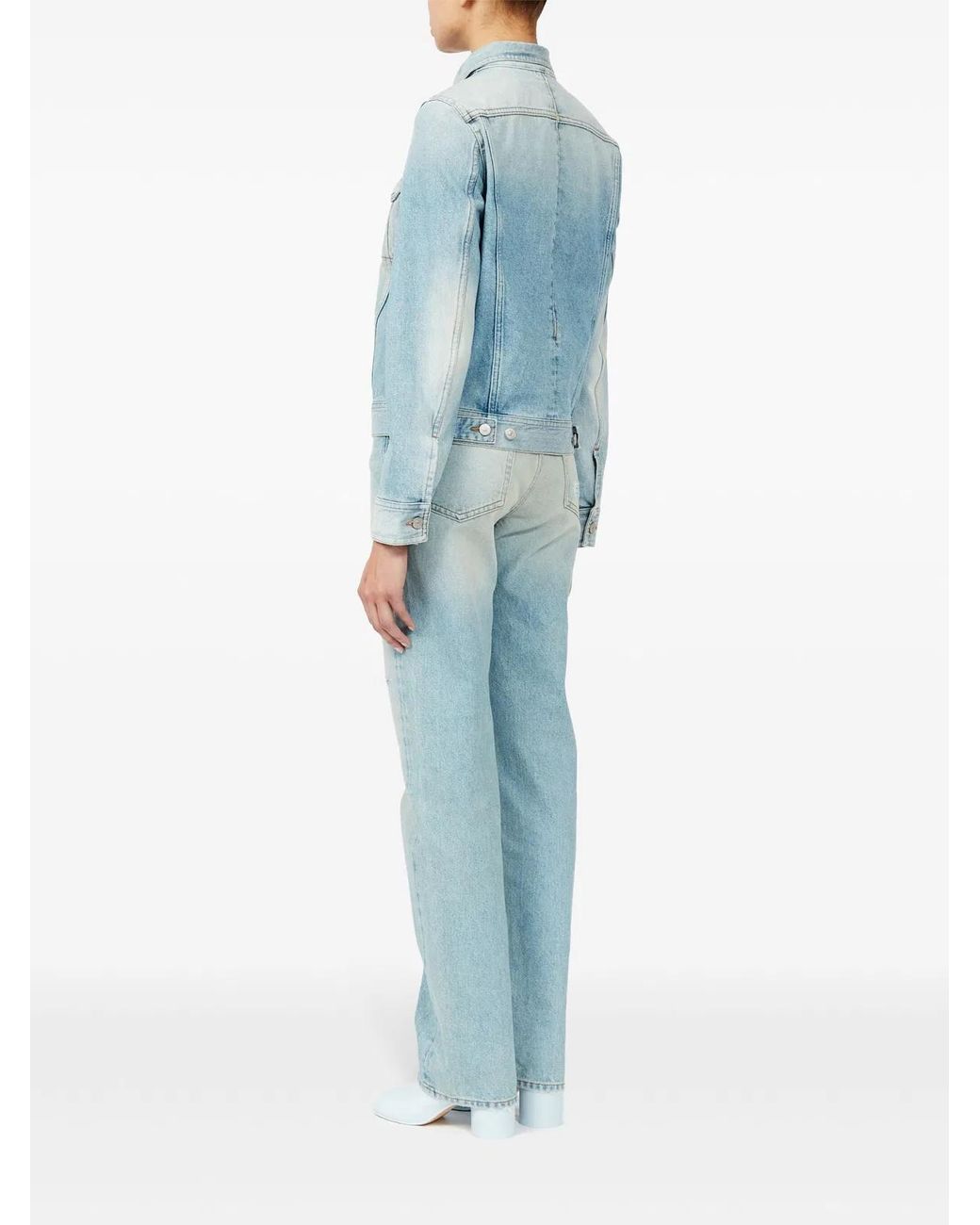 MM6 by Maison Margiela Blue Sportsjacket