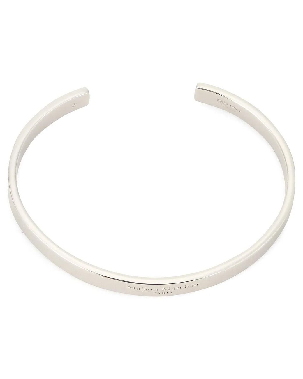 Maison Margiela Metallic Rigid Bracelet