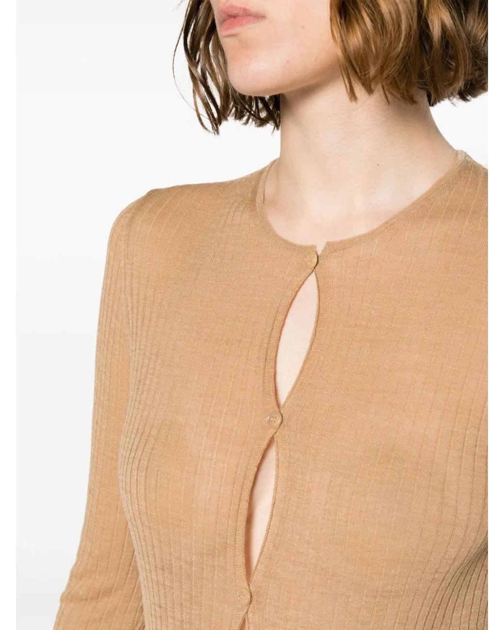 Max Mara Natural Wool Blend Bodysuit