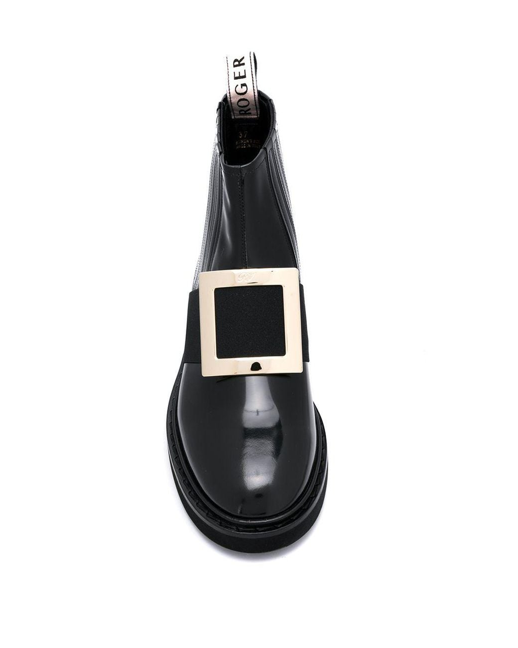 Roger Vivier Black Viv Rangers Met Buc Chels Bootie 25