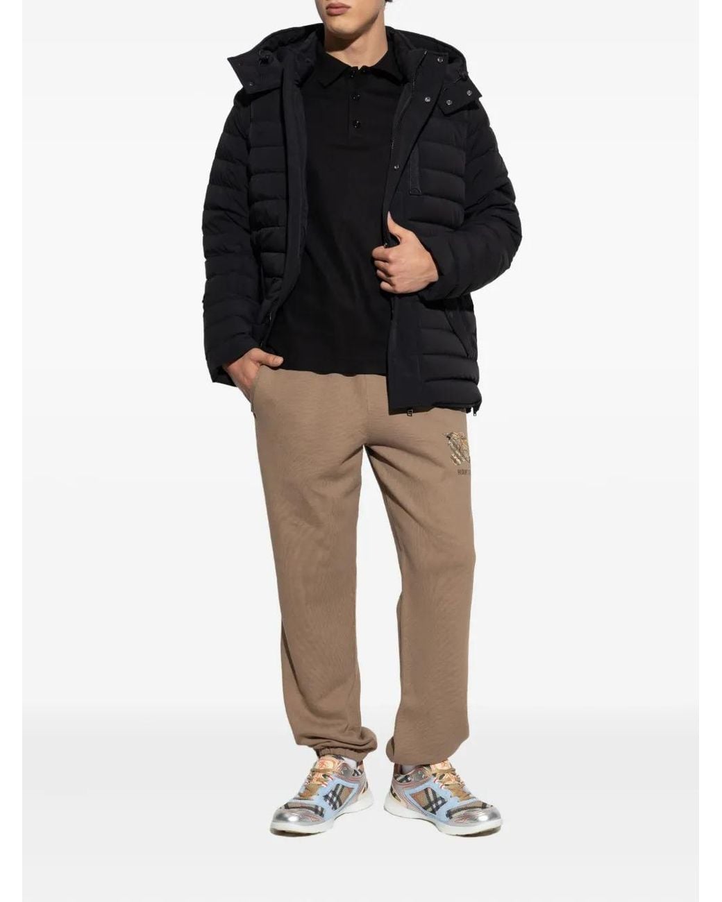 Moose Knuckles Blue Greystone Down Jacket for men