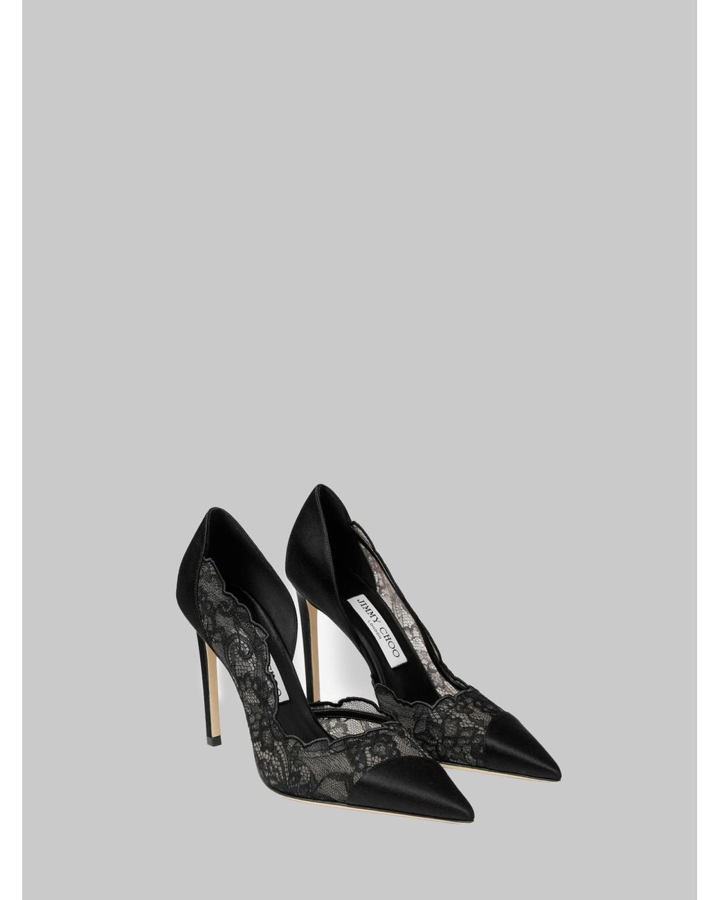 Jimmy Choo Black Brigitte 100 Pumps