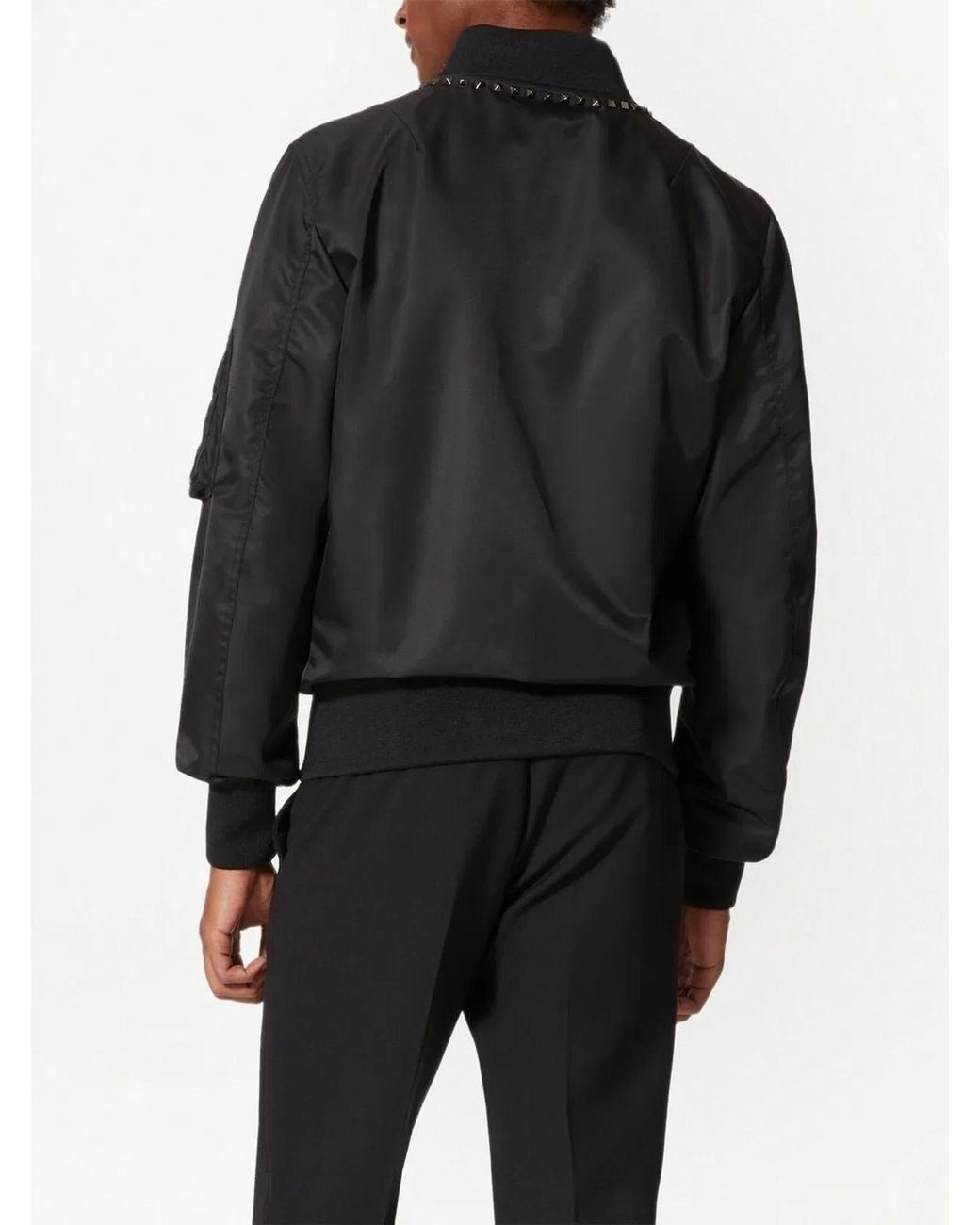 Valentino Black Giubbino Untitled for men