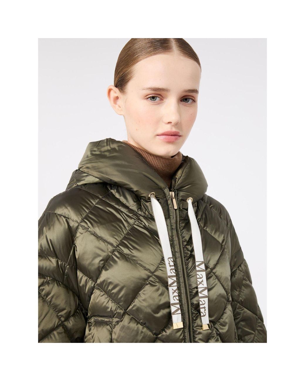 Max Mara Green Mtcsisoft Quilted Jacket