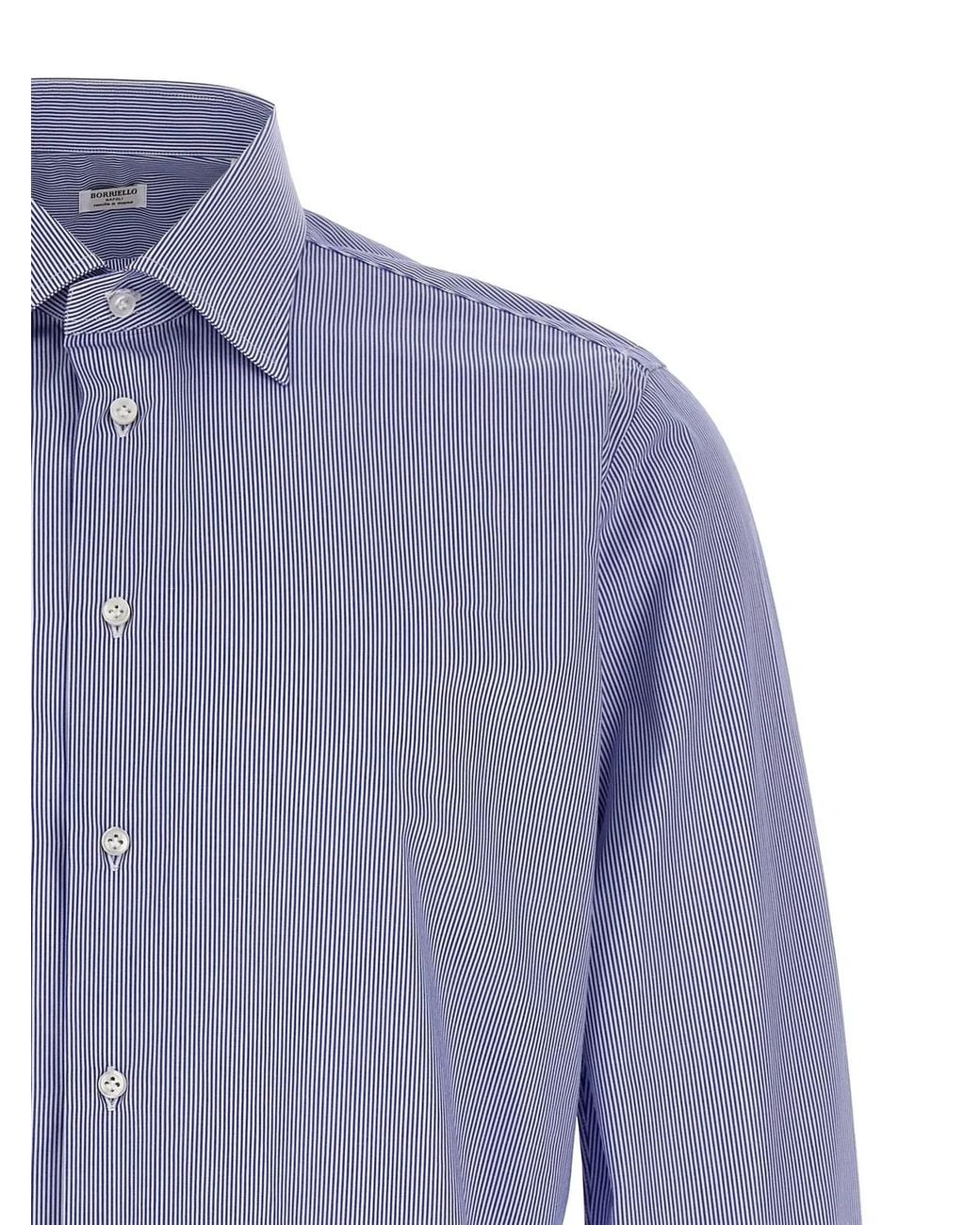 Borriello Blue 'Spaccanapoli' Shirt for men