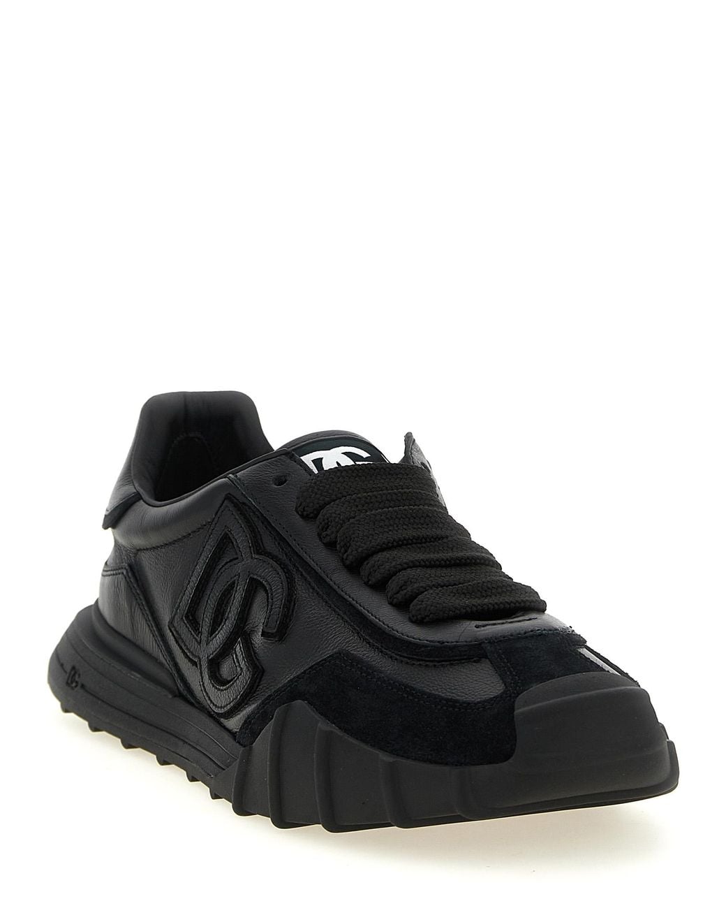 Dolce & Gabbana Black Dolce & Gabbana 'Dg Athletic' Low Sneakers for men
