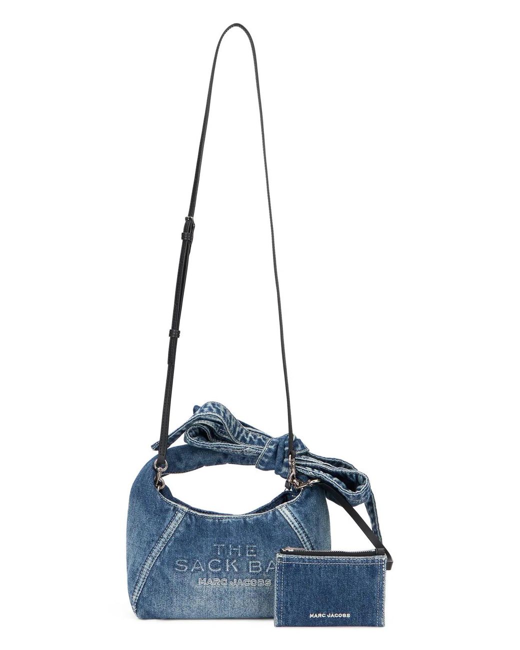 Marc Jacobs Blue Medium Wash The Mini Sack Bag