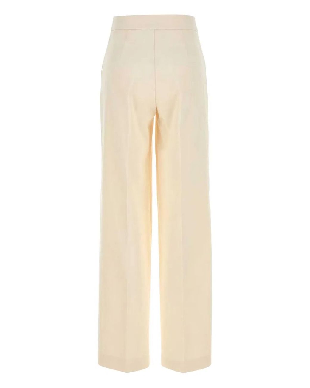 Max Mara Natural Cotton Fleece Trousers