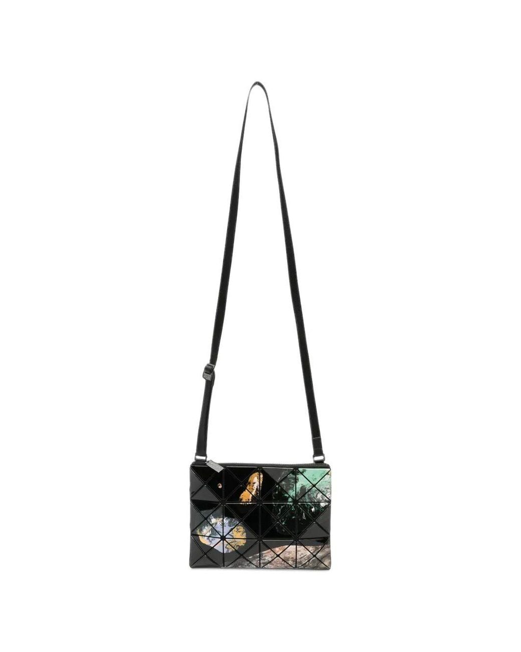Issey Miyake White "Cosmic" Shoulder Bag 3X4