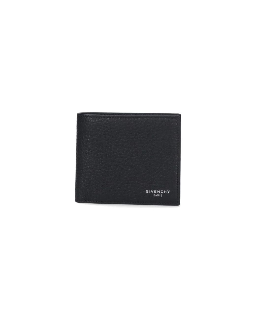 Givenchy Black Calf Leather Wallet for men