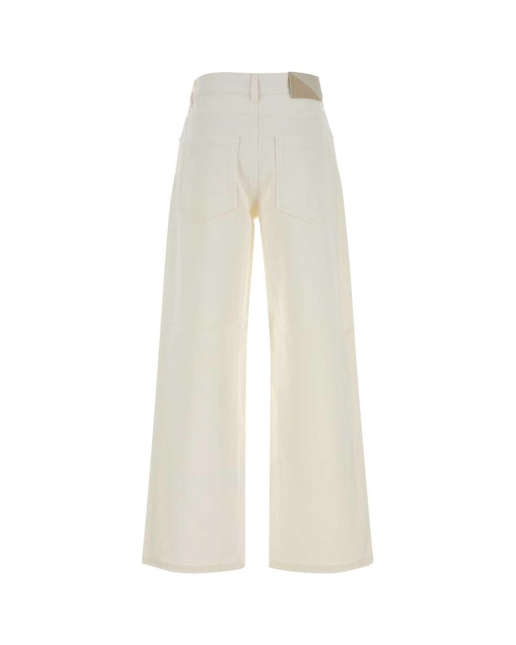Loewe White Anagram Baggy Jeans Af