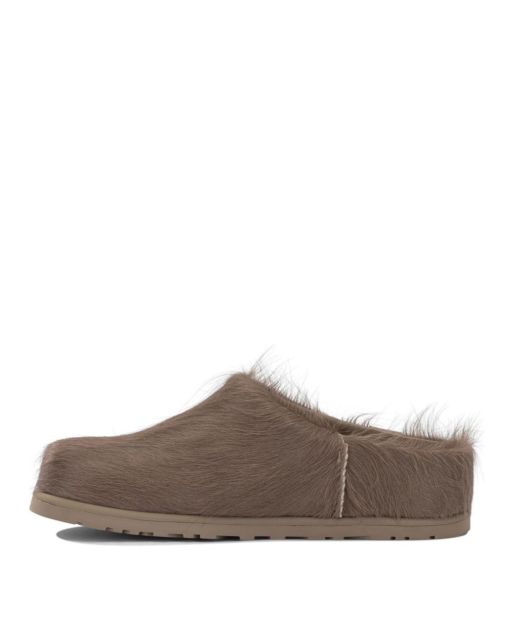 Ugg Brown "Otzo Hair" Clogs