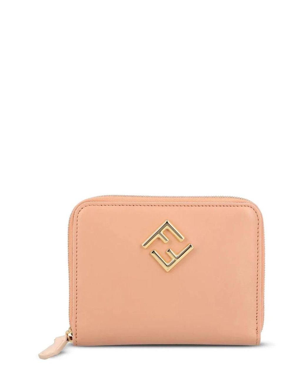 Fendi Pink Ff Diamonds Wallet