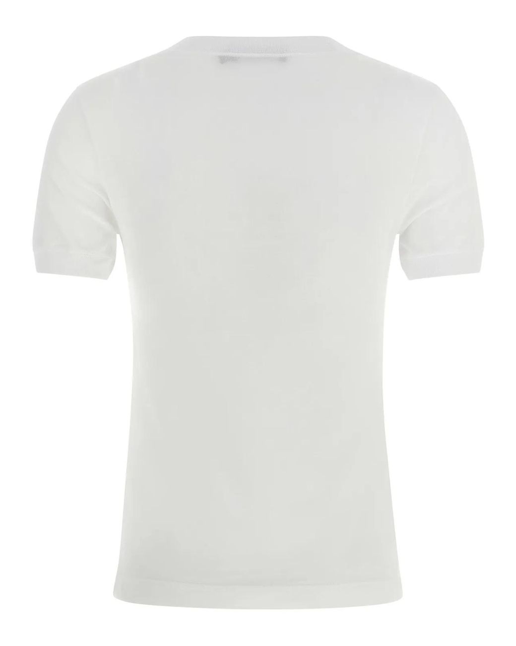 Dolce & Gabbana Gray Dolce & Gabbana Lace T-Shirt