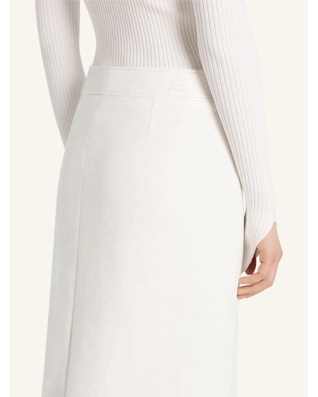 Courreges Natural Courregès Skirt