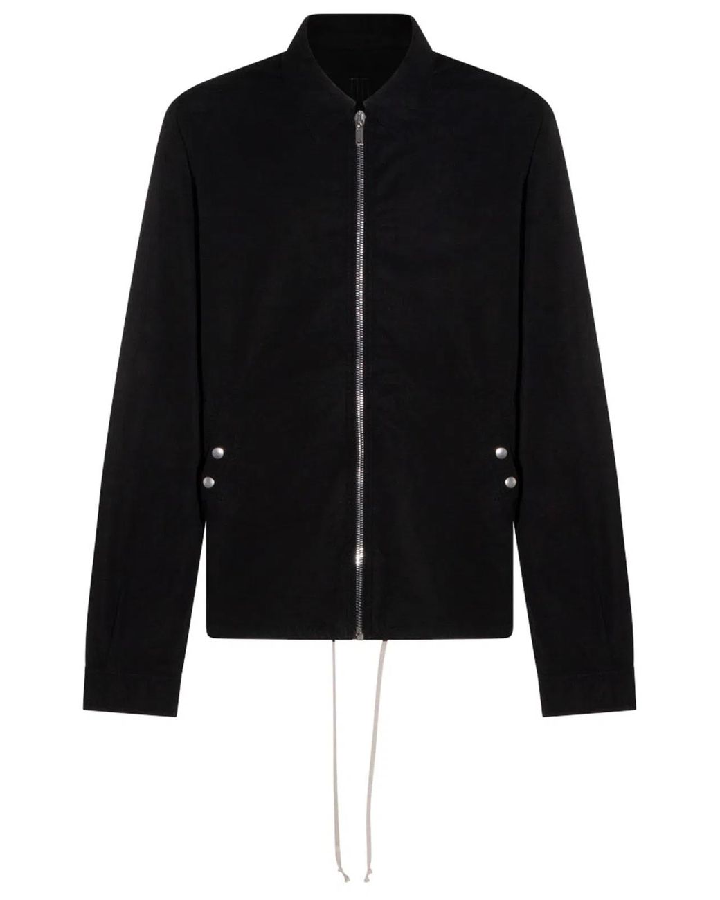 Rick Owens Black Zipfront Jkt for men