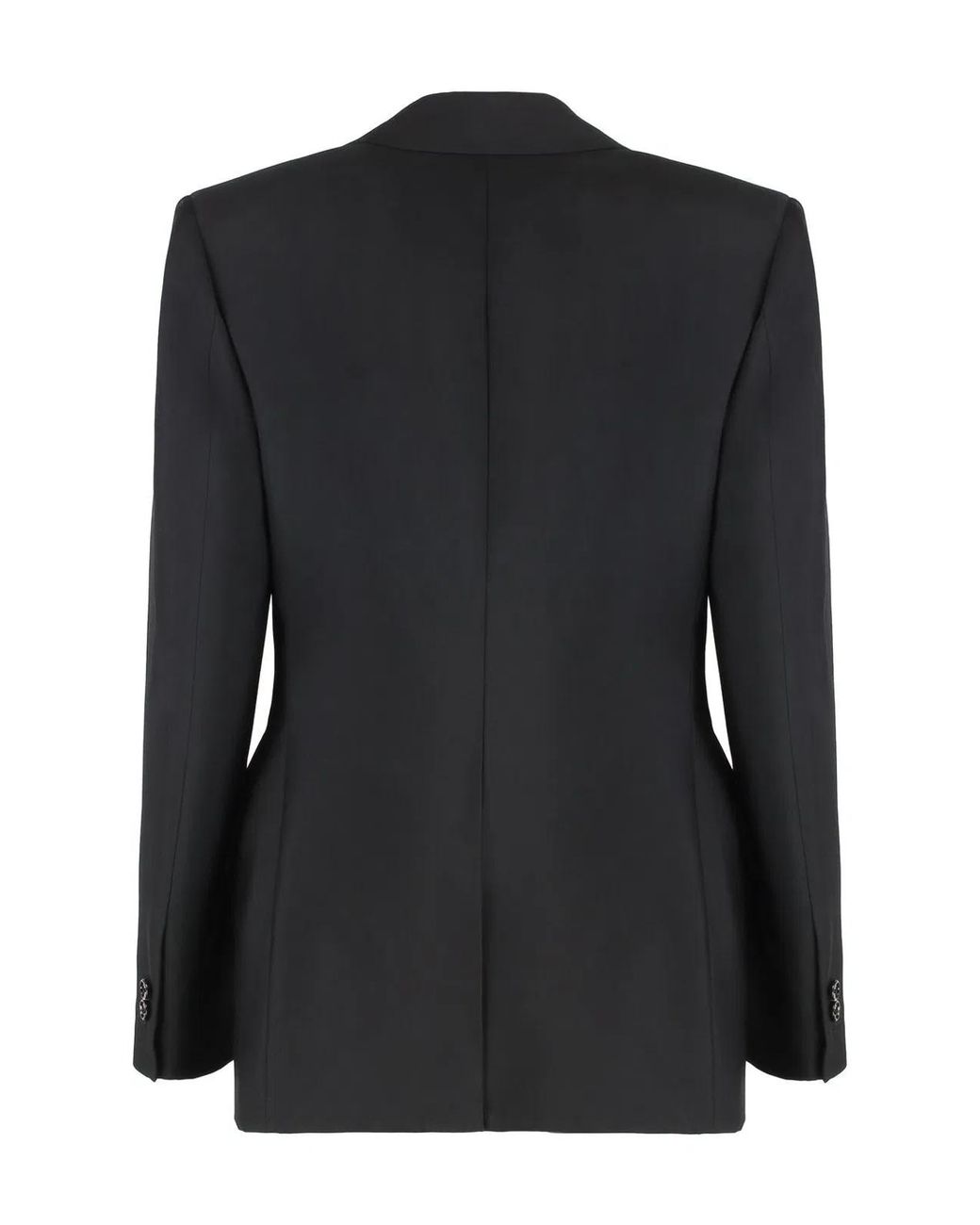 Bottega Veneta Black Stretch Wool Blazer