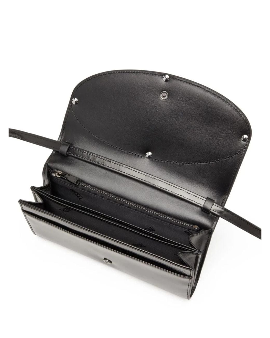 DIESEL Black 1Dr Leather Mini Bag