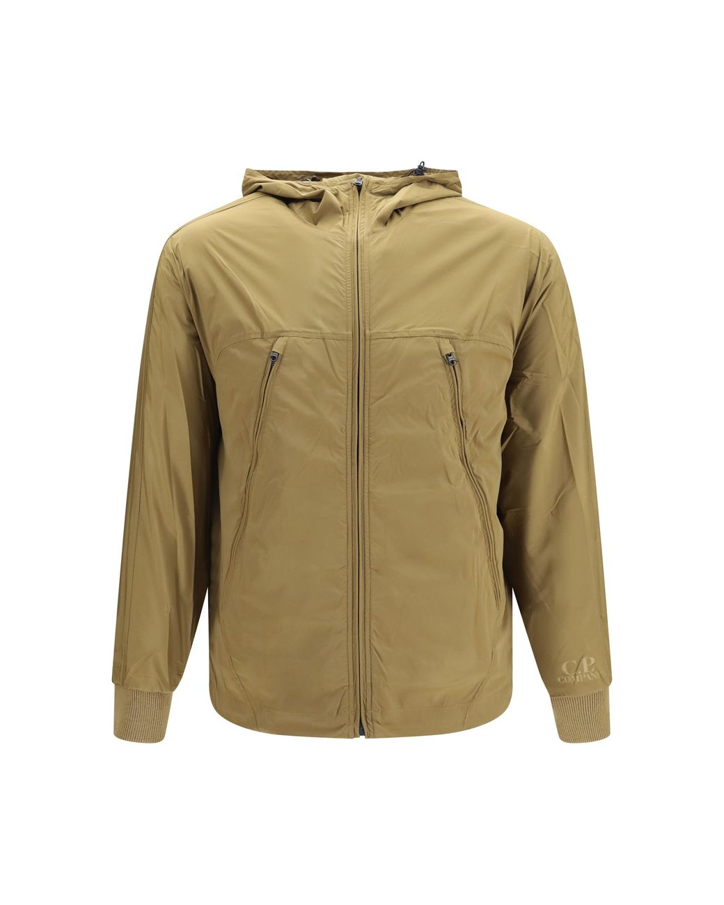 C P Company Green C.P.Company Reversible Merino Wool And Stretch Nylon Cardigan for men
