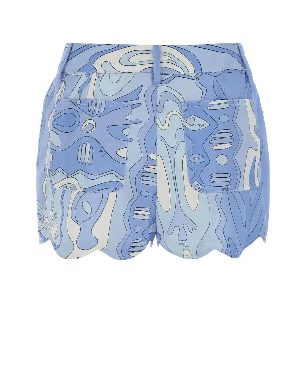Emilio Pucci Blue Shorts