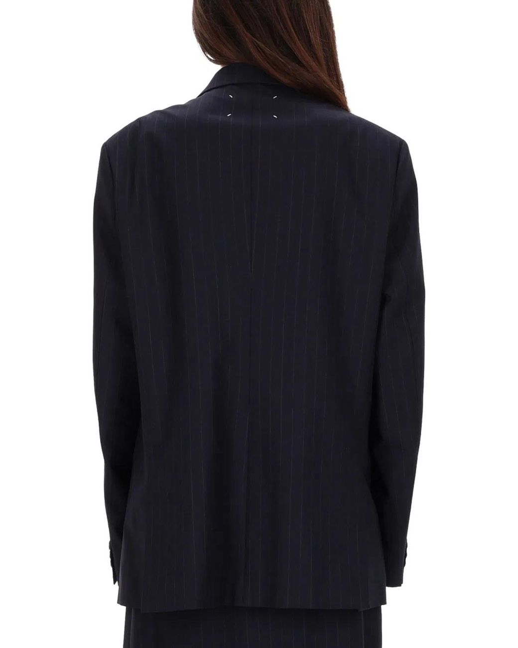 Maison Margiela Blue Wool Jacket
