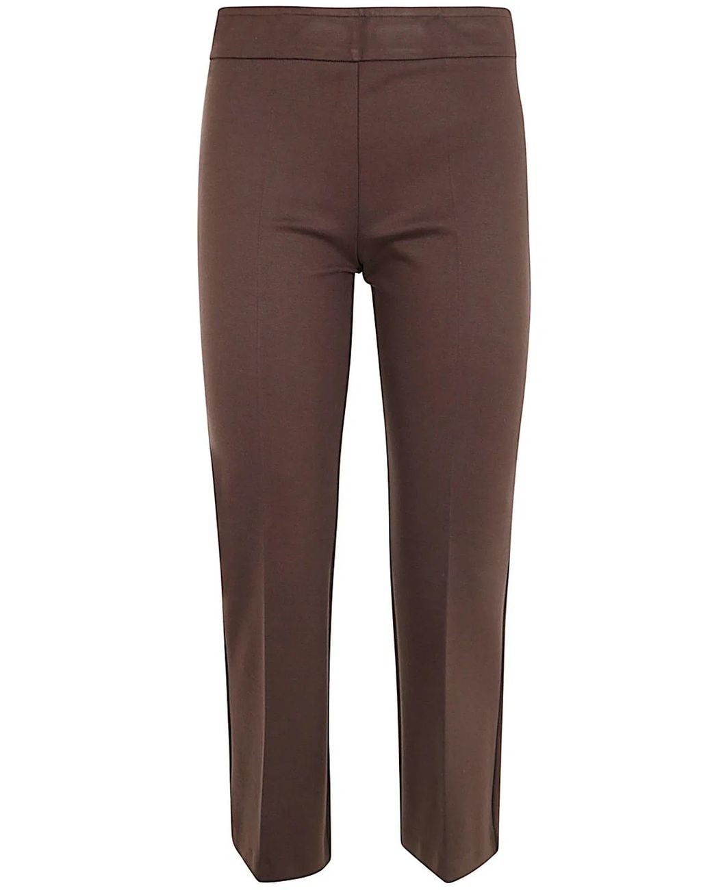 DR. HOPE Brown Gym Flare Trousers