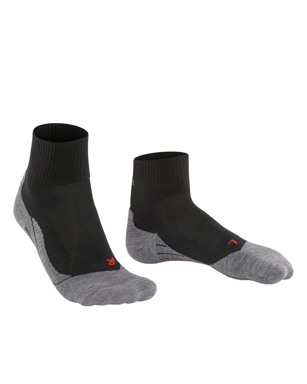 Falke Black Tk5 Short Cool Trekking Socks for men