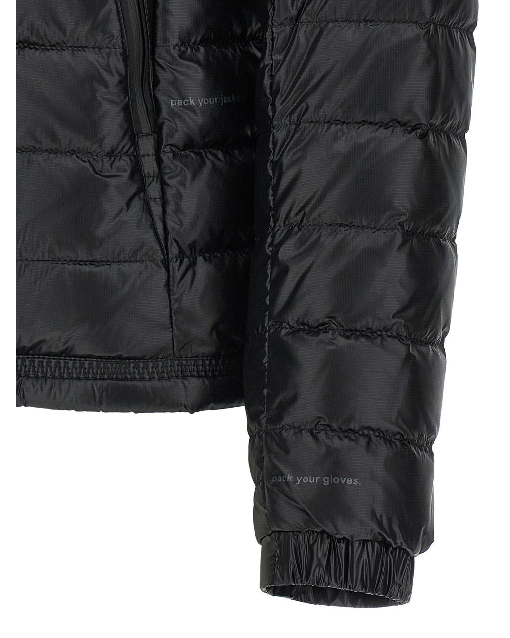 Moncler Black 'Walibi' Down Jacket