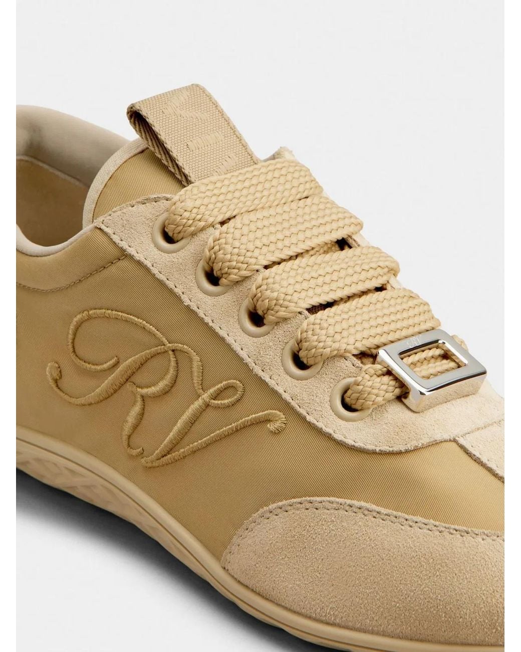 Roger Vivier Natural Viv Low Sneakers for men