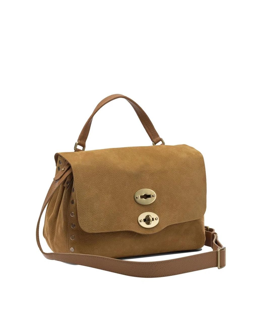 Zanellato Brown "Postina" Small Handbag