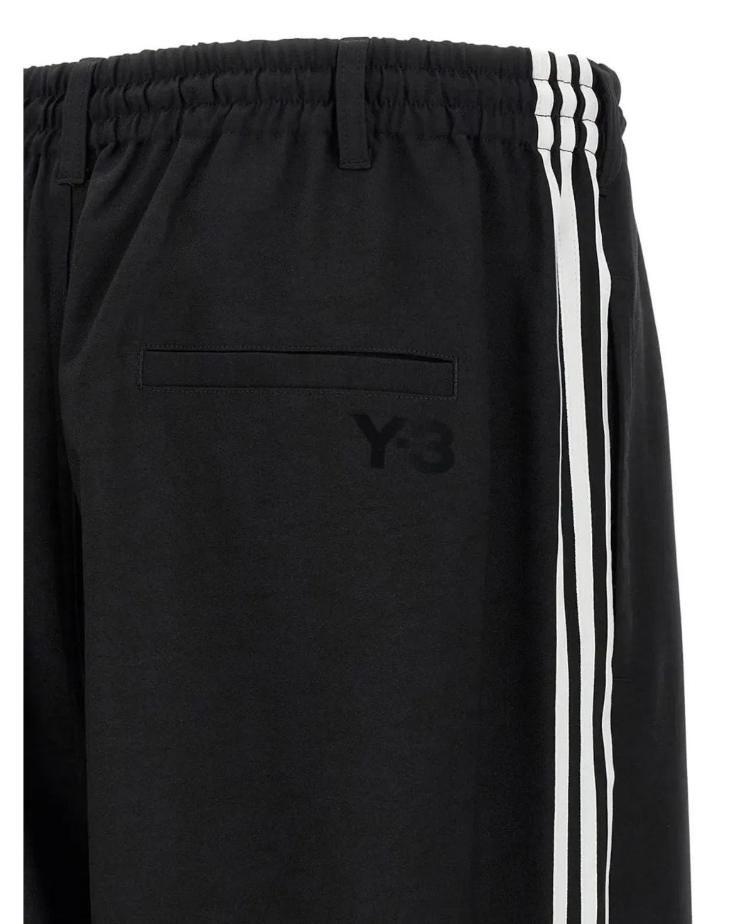 Y-3 Black Track Pants for men