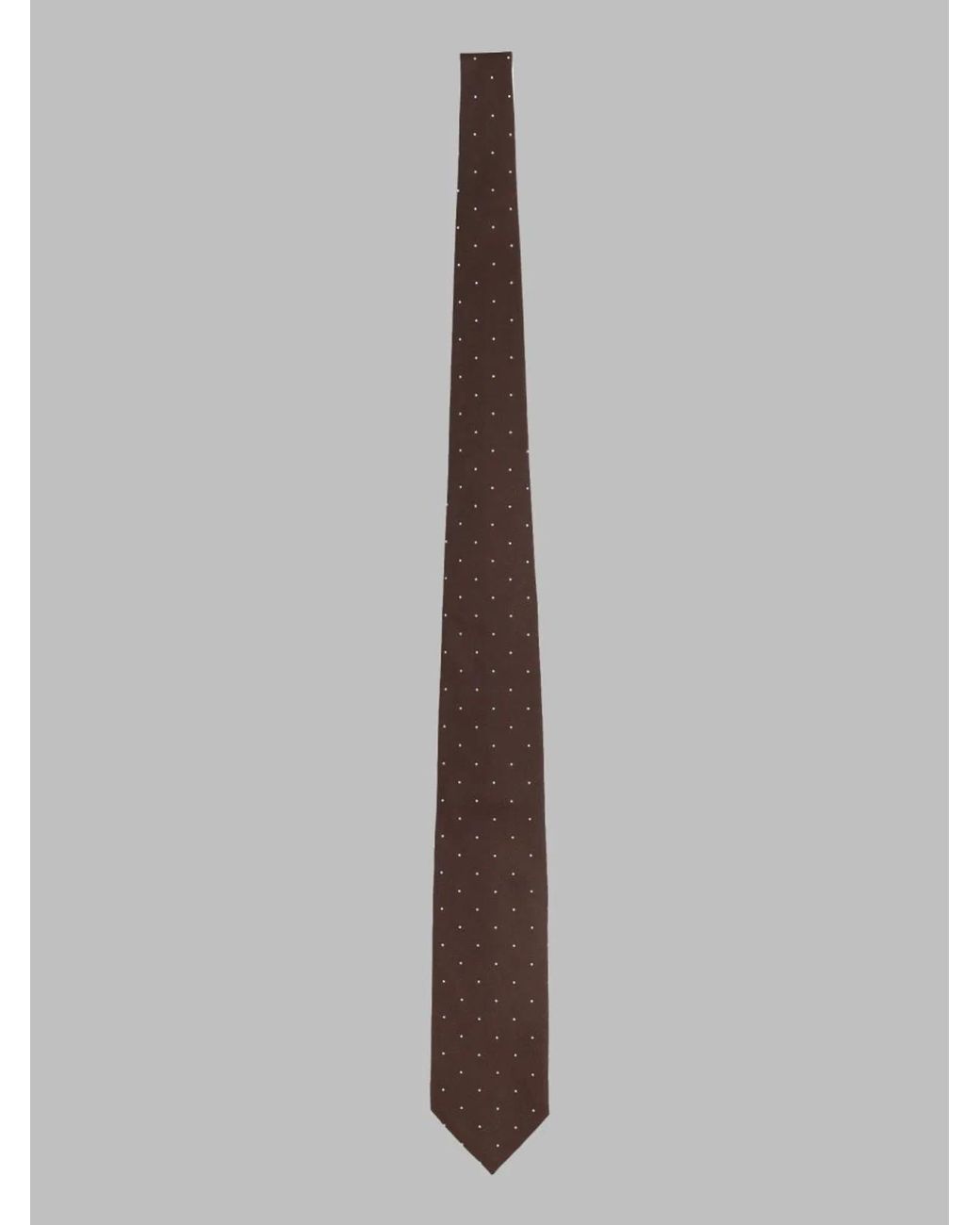 Tom Ford Brown Tom Ford Jacquard Silk 8 Cm Necktie for men