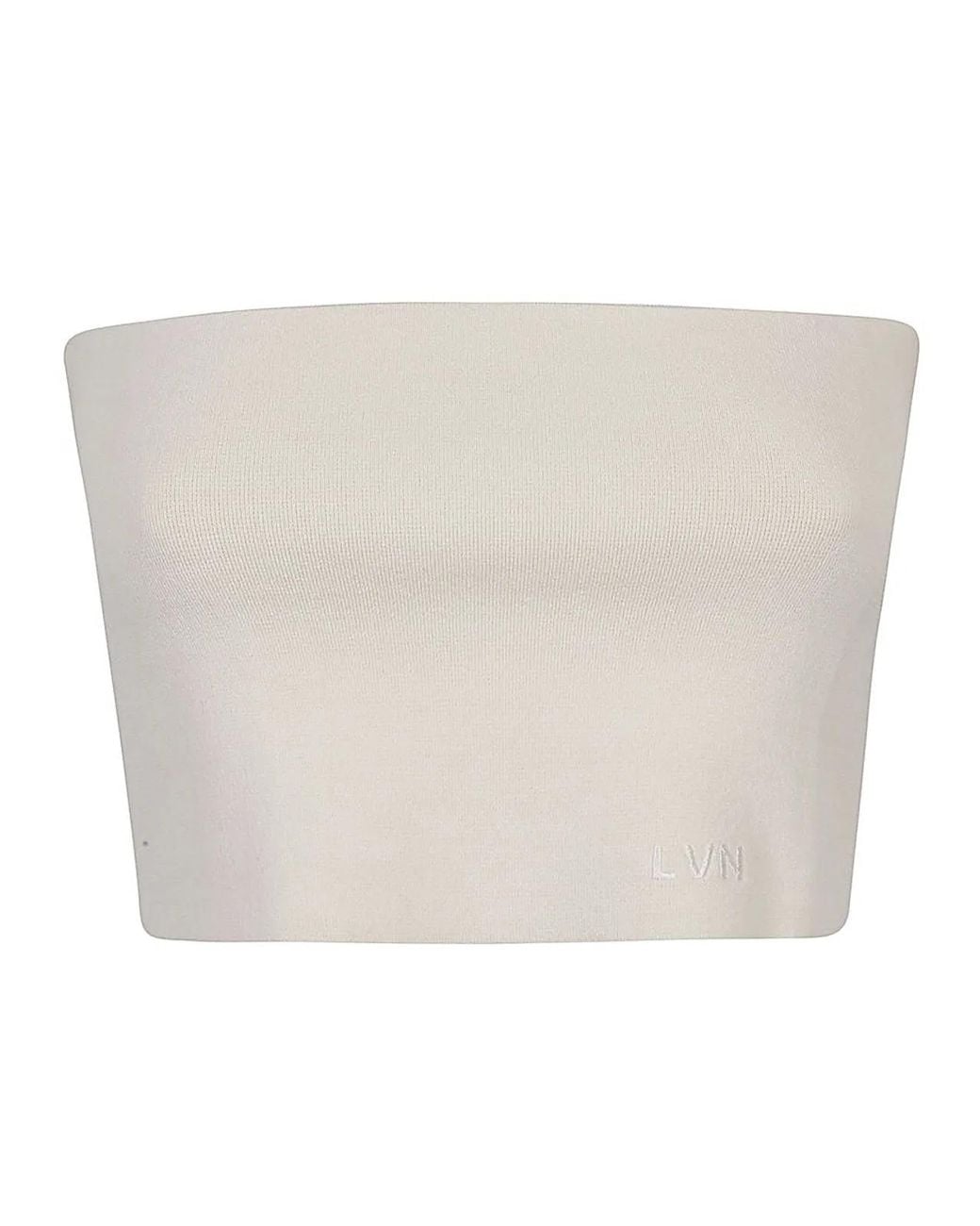 Liviana Conti White Bandeau Top