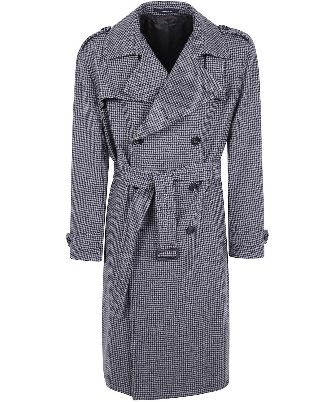 Tagliatore Gray "Born" Trench Jacket for men