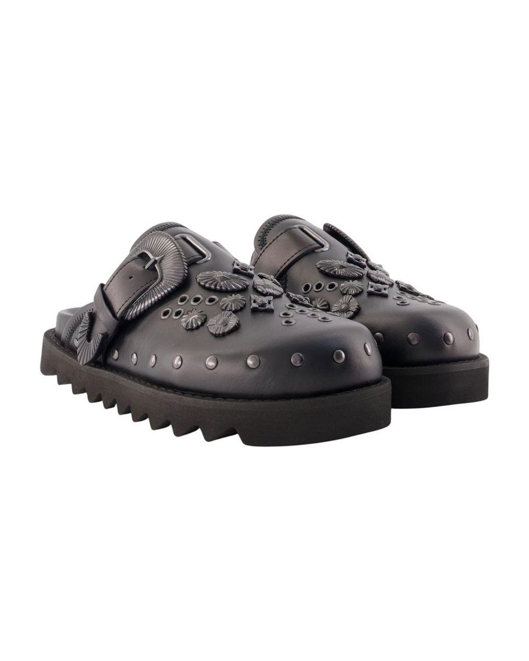 Toga Black Aj1058 Mules