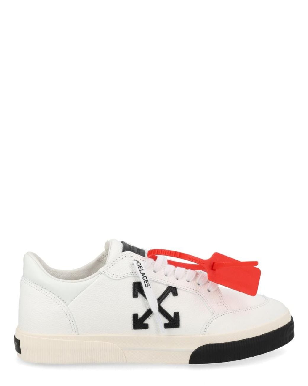 Off-White c/o Virgil Abloh White Vulcanized Low Sneakers for men
