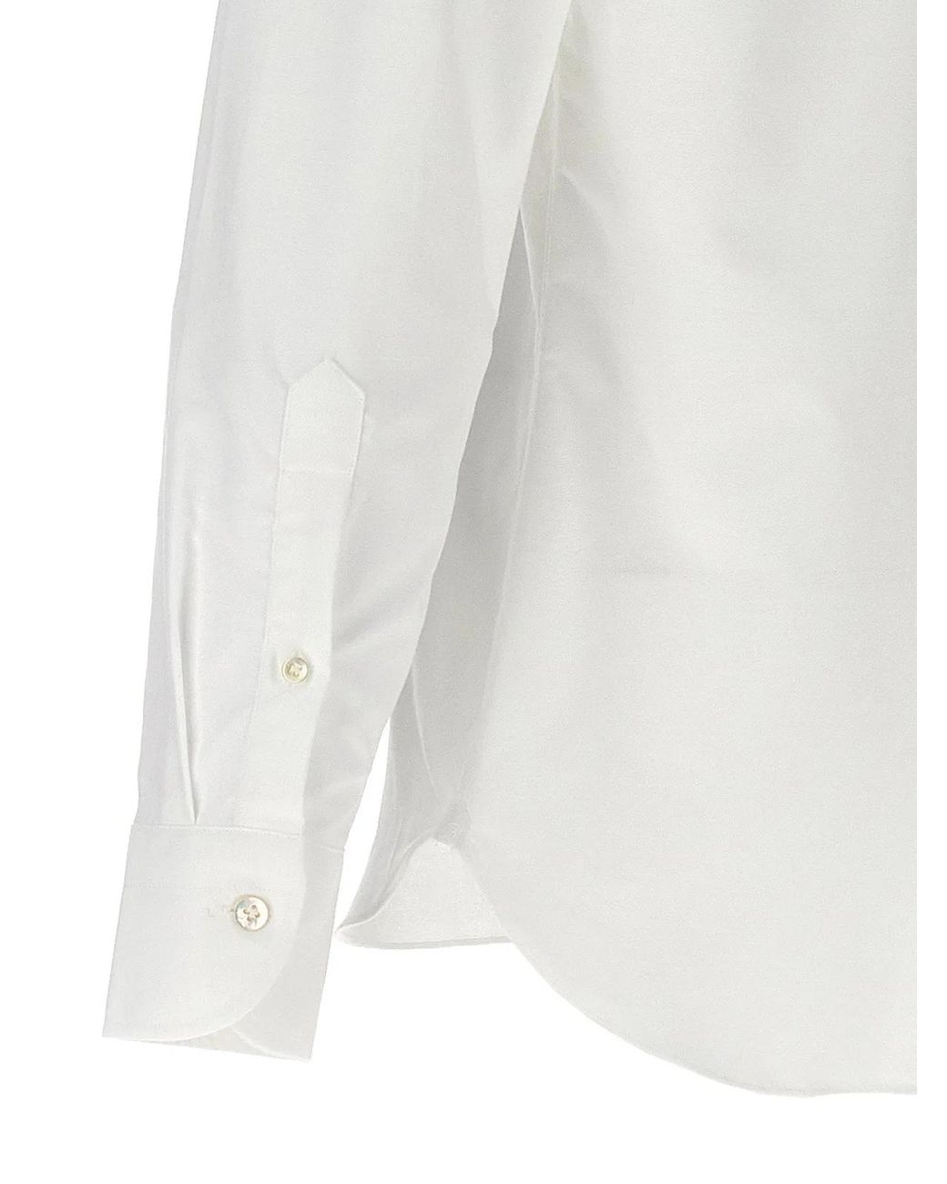 Borriello White 'Marechiaro' Shirt for men