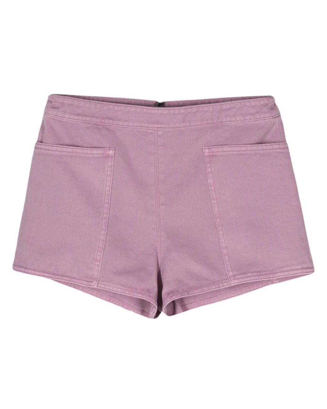 Max Mara Purple Mini Alibi Shorts
