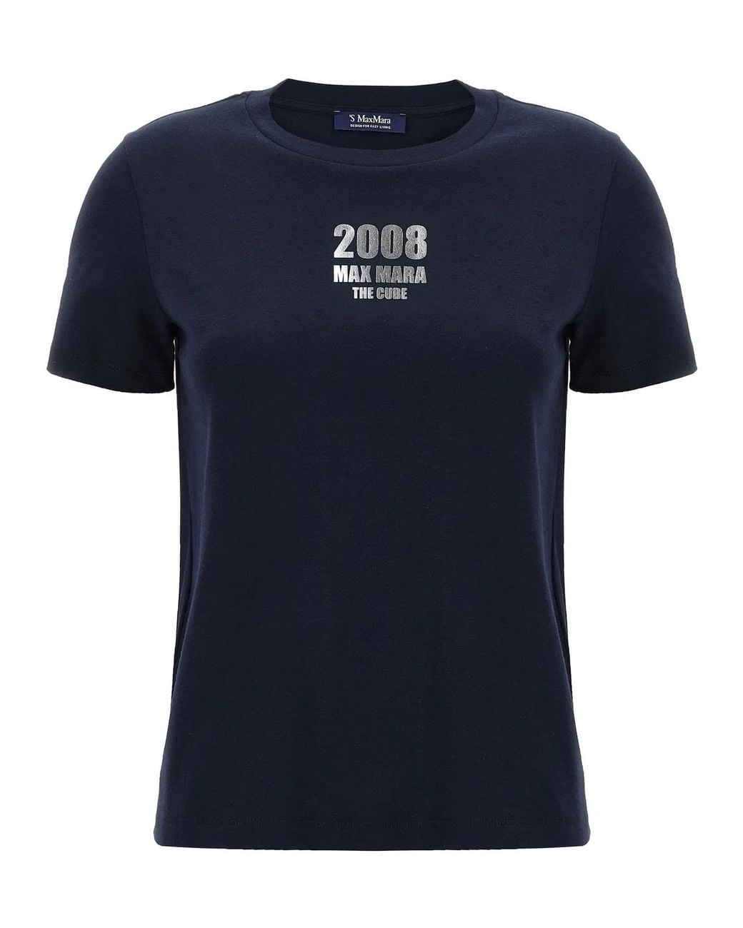 Max Mara Blue Max Mara 'S 'Quieto' T-Shirt