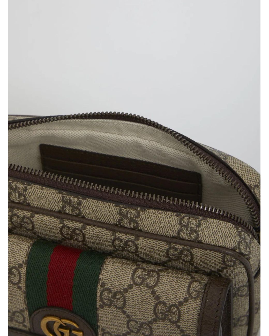 Gucci Natural Ophidia Gg Supreme Fabric Mini Shoulder-Bag for men